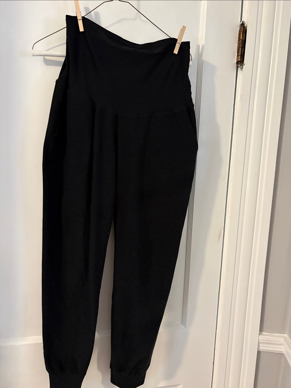 Beyond Yoga Black High-Rise Jogger Pants